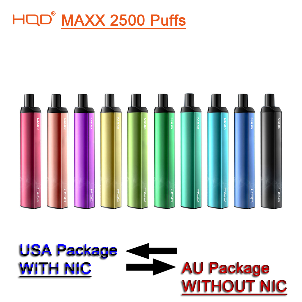 HQD MAXX 2500 Puffs Disposable Electronic Cigarettes Cuvie Plus 1200 Kit Pod Device Vape Pen Pre-filled 100% Authentic
HQD MAXX 2500 Puffs Disposable Electronic Cigarettes Cuvie Plus 1200 Kit Pod Device Vape Pen Pre-filled 100% Authentic