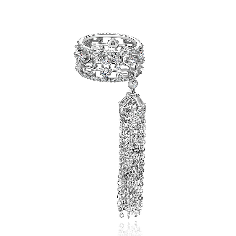 Discount Europe Fashion cubic Zircon stone Rings Micro paved long tassel Ring Designer luxury copper party jewelry for women 1080 B3
Discount Europe Fashion cubic Zircon stone Rings Micro paved long tassel Ring Designer luxury copper party jewelry for women 1080 B3