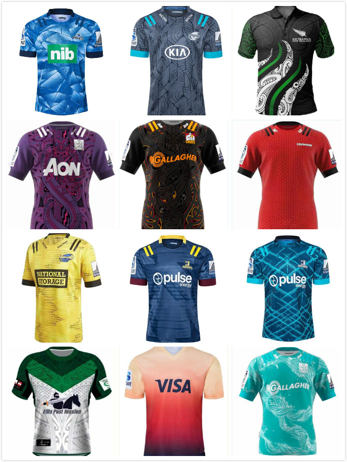 2021 2022 Super Rugby jersey The chief blues hurricanes highlanders Training shirts Argentina jaguares uniform NZL Crusaders Maori all black, Black;gray
2021 2022 Super Rugby jersey The chief blues hurricanes highlanders Training shirts Argentina jaguares uniform NZL Crusaders Maori all black, Black;gray