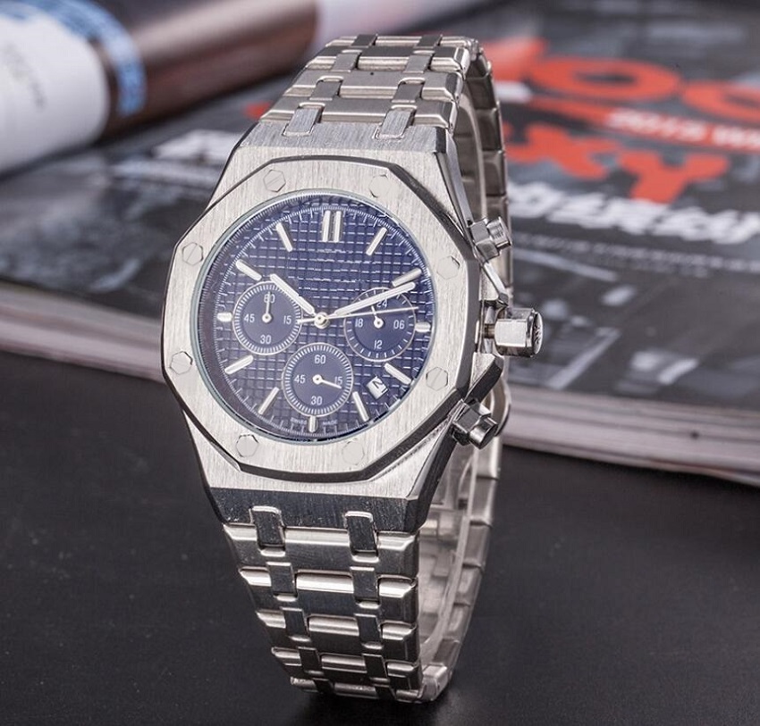All Subdials Work leisure Mens Watches 42mm Full Functional Stainless Steel Quartz Wristwatches Stopwatch Watch for men, As pic
All Subdials Work leisure Mens Watches 42mm Full Functional Stainless Steel Quartz Wristwatches Stopwatch Watch for men, As pic