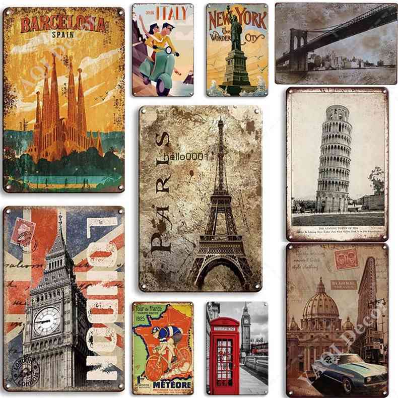 Travel Poster Plaque Vintage Metal Tin Sign Home Wall for Living Room Beach House Decorative Platea
Travel Poster Plaque Vintage Metal Tin Sign Home Wall for Living Room Beach House Decorative Platea