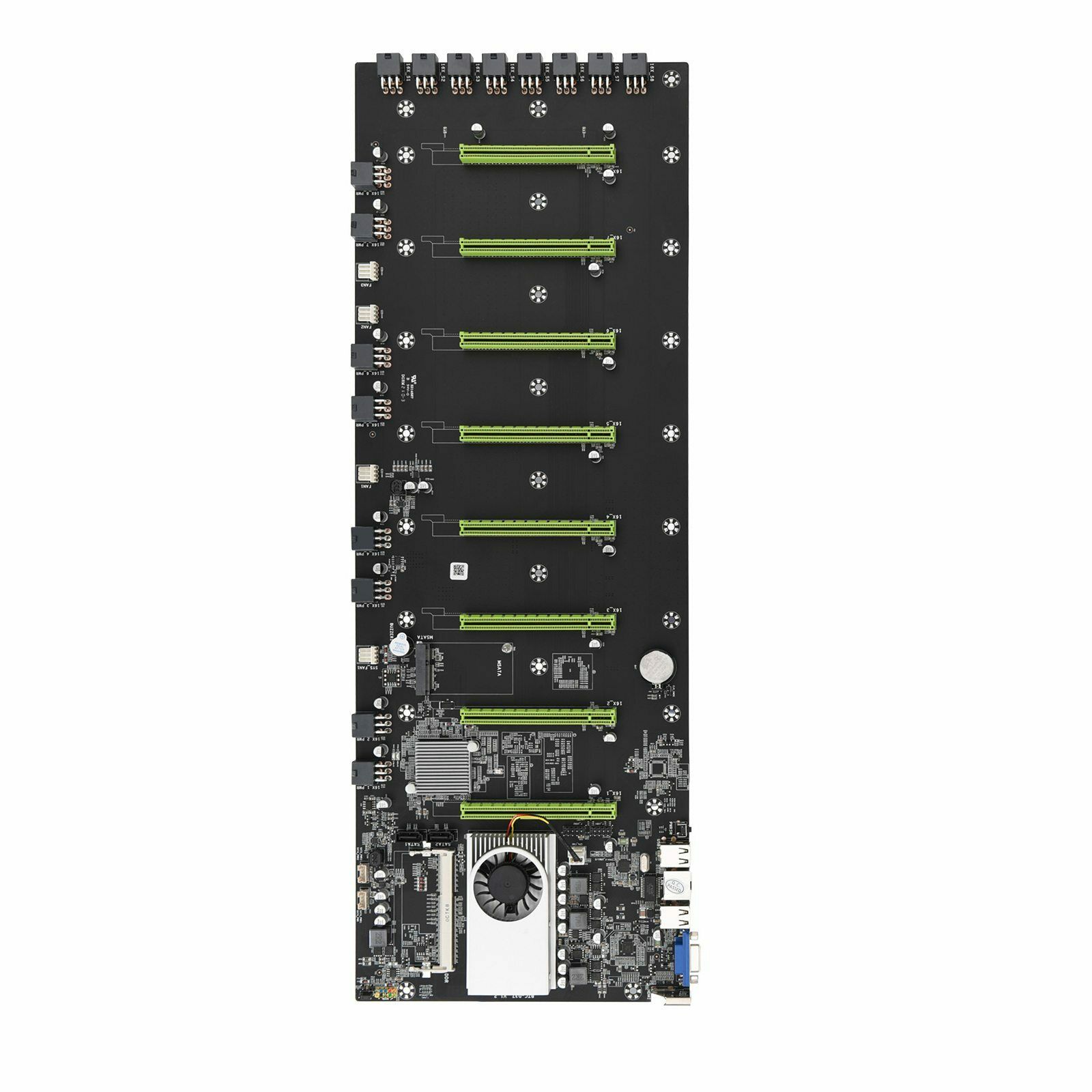 B75 Mining Machine Motherboard 8 PCIE 16X Graphics Card Slot 8G Memory Mainboard for LGA 1155 CPU ETH ZEC ETC Mining
B75 Mining Machine Motherboard 8 PCIE 16X Graphics Card Slot 8G Memory Mainboard for LGA 1155 CPU ETH ZEC ETC Mining