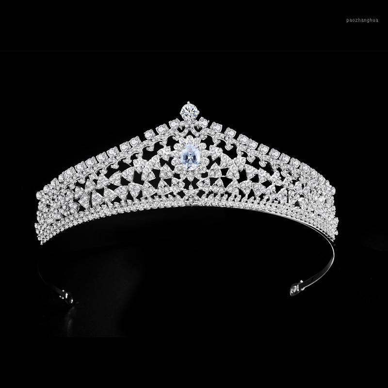 Luxury Handmade Rhinestone Alloy Crown Silver Color Zircon Tiara Bride Wedding Hair Jewelry Women Headpeice SL Clips & Barrettes, Golden;silver
Luxury Handmade Rhinestone Alloy Crown Silver Color Zircon Tiara Bride Wedding Hair Jewelry Women Headpeice SL Clips & Barrettes, Golden;silver