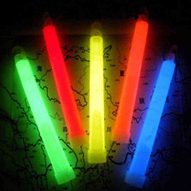 30 Pcs Light-Up Sticks LED Soft Batons Rally Rave Glow Wands Multicolor Cheer Flashing Tube Concert for Festivals Y220105