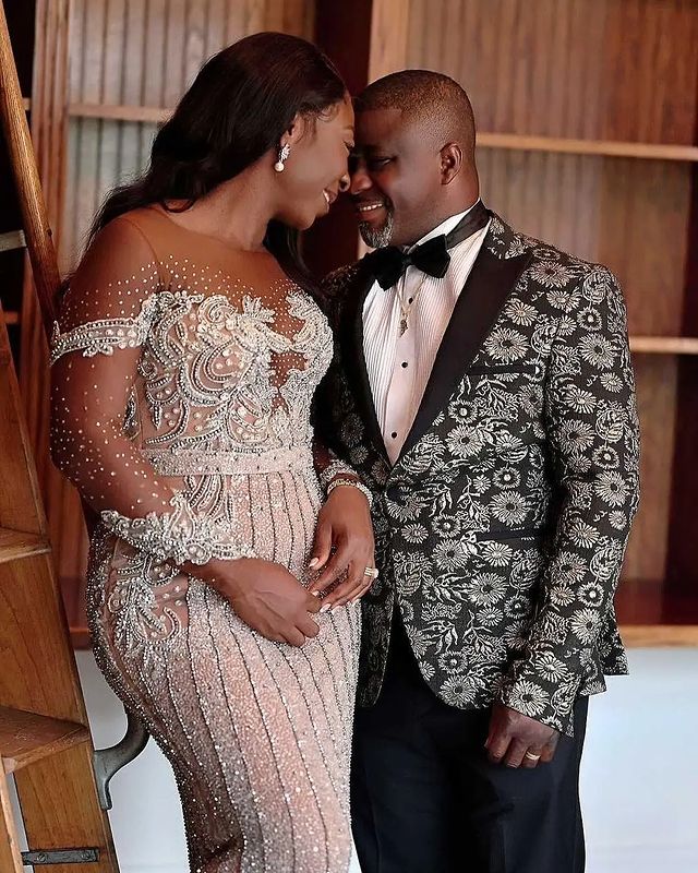 2022 Plus Size Arabic Aso Ebi Luxurious Sparkly Mermaid Prom Dresses Lace Beaded Evening Formal Party Second Reception Birthday Engagement Gowns Dress