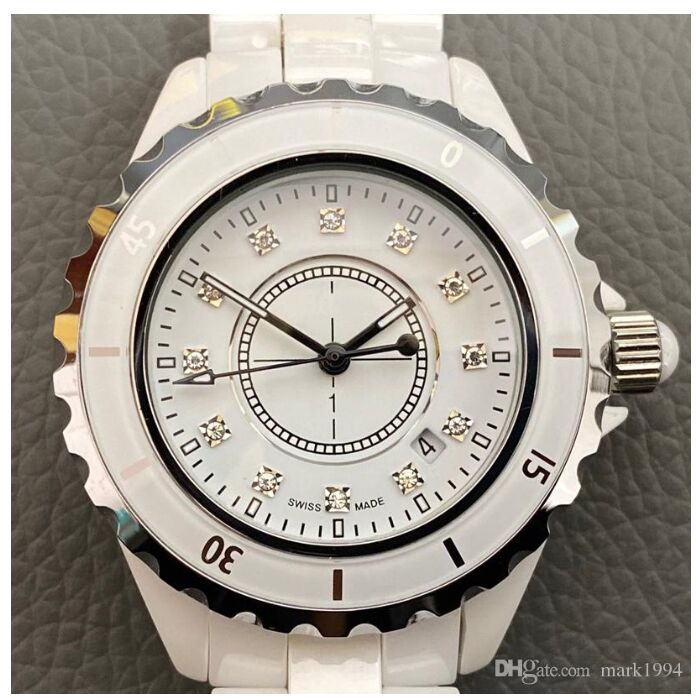 Luxury ladies watch 2019Lady White Black Ceramic 33mm High Quality Jpan Quartz Wristwatches For UnTITLED Women 612, Slivery;brown
Luxury ladies watch 2019Lady White Black Ceramic 33mm High Quality Jpan Quartz Wristwatches For UnTITLED Women 612, Slivery;brown