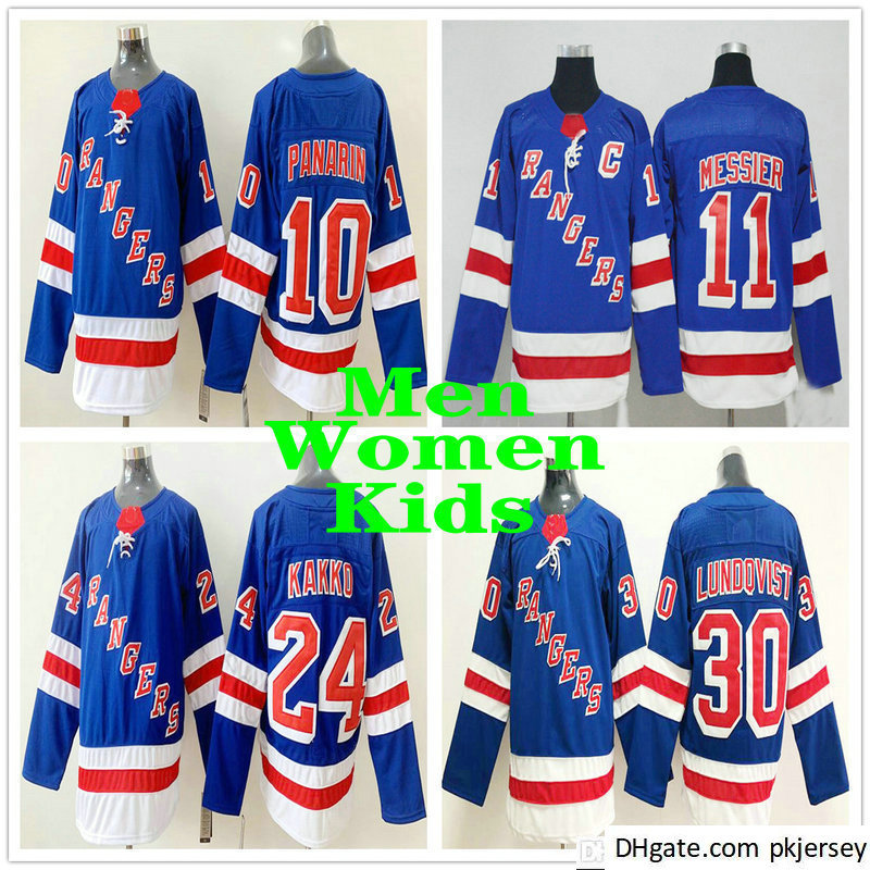 Kids Youth Woman Men New York Rangers 10 Artemi Panarin 24 Kaapo Kakko 30 Henrik Lundqvist 11 Mark Messier Home Blue Stitched Ice Hockey Jerseys, Black;red
Kids Youth Woman Men New York Rangers 10 Artemi Panarin 24 Kaapo Kakko 30 Henrik Lundqvist 11 Mark Messier Home Blue Stitched Ice Hockey Jerseys, Black;red