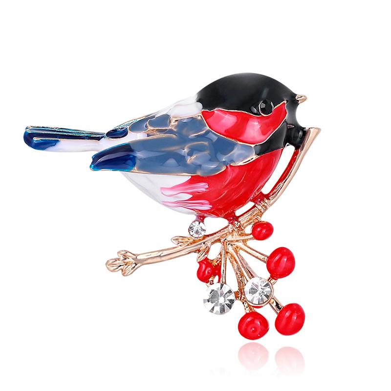 Pins, Brooches Ethnic Jewelry Enamel Bird Brooch Rhinestone Suit Pin For Women Trendy Animal Wholesale Bijoux
Pins, Brooches Ethnic Jewelry Enamel Bird Brooch Rhinestone Suit Pin For Women Trendy Animal Wholesale Bijoux