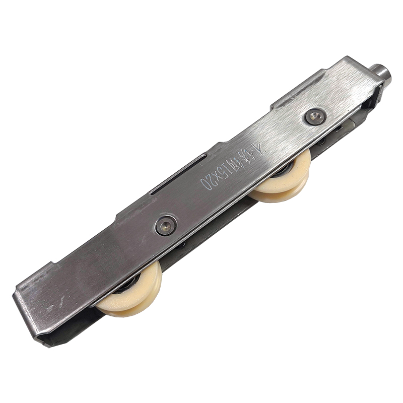 15cm Sliding Door Plastic Steel Window Pulley Aluminum Alloy Roller Muted Nylon Wheel Household Hardware Part