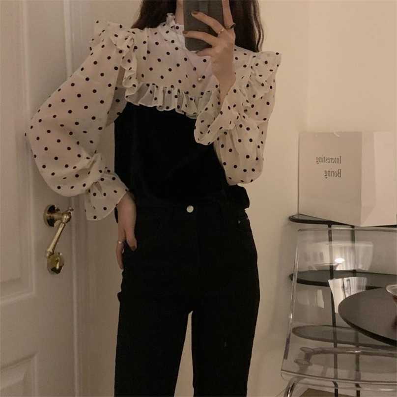 Women Chic Shirts Retro French Gentle Velvet Patchwork Long Sleeves Stand Collar Elegance Blouse Female Top 210525, Beige
Women Chic Shirts Retro French Gentle Velvet Patchwork Long Sleeves Stand Collar Elegance Blouse Female Top 210525, Beige
