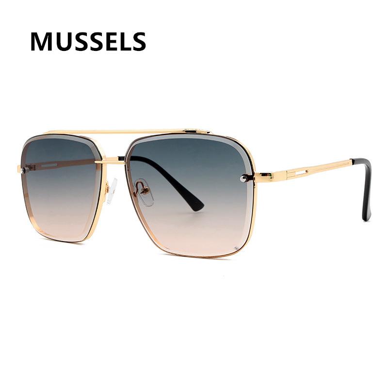 Sunglasses Brand Design Square Women Men Retro Metal Double Bean Trimmed Lenes Trendy Men's Driving Sun Glasses Shades UV400
Sunglasses Brand Design Square Women Men Retro Metal Double Bean Trimmed Lenes Trendy Men's Driving Sun Glasses Shades UV400
