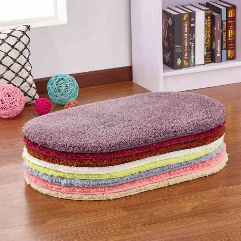 Simple household cashmere bedroom oval carpet living room bathroom kitchen non slip cushion footrest, Coffee oval
Simple household cashmere bedroom oval carpet living room bathroom kitchen non slip cushion footrest, Coffee oval