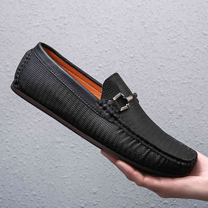 leather Men's shoes, Dress Shoes moccasins, luxury-branded casual moccasins for summer, size 47 and 48, slide shoes to drive. KZOB, Black
leather Men's shoes, Dress Shoes moccasins, luxury-branded casual moccasins for summer, size 47 and 48, slide shoes to drive. KZOB, Black