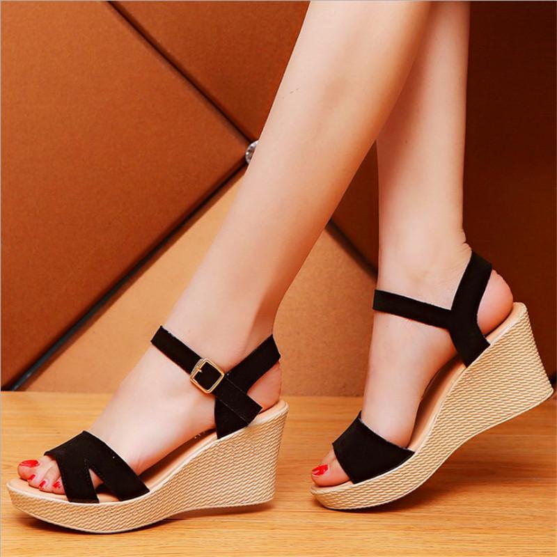 Dress Shoes Summer Open-toed Fish Head Fashion Waterproof Platform High-heeled Wedge Sandals Women's, Beige
Dress Shoes Summer Open-toed Fish Head Fashion Waterproof Platform High-heeled Wedge Sandals Women's, Beige