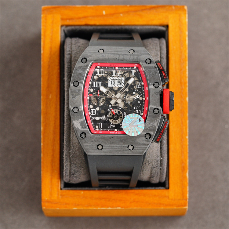 11-03 Montre DE Luxe mens watches 40x50x16mm 7750 chronograph movement NTPT carbon fiber case rubber strap Wristwatches luxury watch, As picture
11-03 Montre DE Luxe mens watches 40x50x16mm 7750 chronograph movement NTPT carbon fiber case rubber strap Wristwatches luxury watch, As picture
