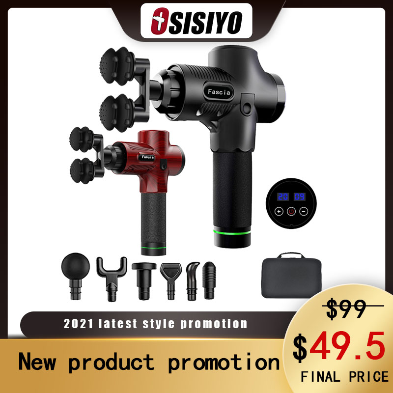 Osisiyo Massage Gun Muscle Stimulator Whole Body Muscle Relaxation Exercise Rehabilitation New Product 30 Gears Strong Power
Osisiyo Massage Gun Muscle Stimulator Whole Body Muscle Relaxation Exercise Rehabilitation New Product 30 Gears Strong Power