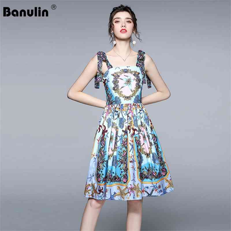 Banulin Women's Spaghetti Strap Holiday Boho Dress HIGH QUALITY Designer Summer Runway Floral Print Short 210603, Blue
Banulin Women's Spaghetti Strap Holiday Boho Dress HIGH QUALITY Designer Summer Runway Floral Print Short 210603, Blue