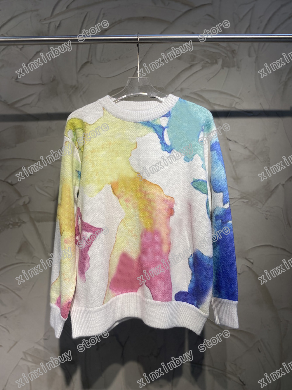 21ss Designers Sweaters luxury Mens Womens Jacquard pastel letter Man Paris Fashion Tee Top Quality Tees Street long Sleeve luxurys black Coffee color, White;black
21ss Designers Sweaters luxury Mens Womens Jacquard pastel letter Man Paris Fashion Tee Top Quality Tees Street long Sleeve luxurys black Coffee color, White;black
