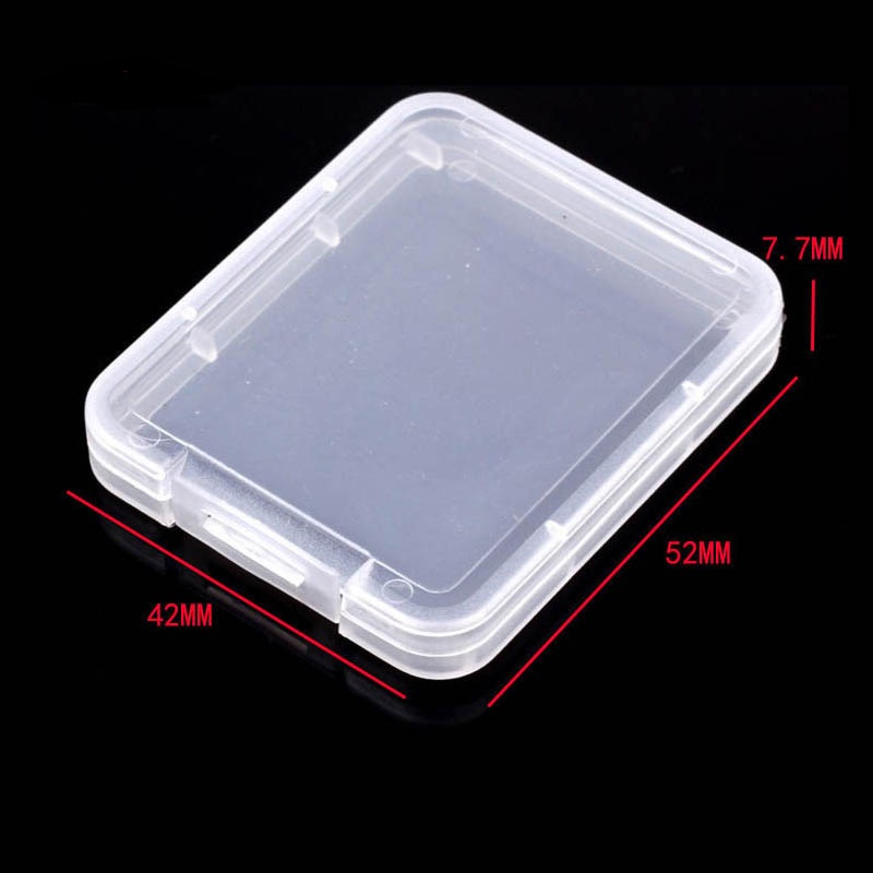 Shatter Container Box Protection Case Card Container Memory Card Boxs CF card Tool Plastic Transparent Storage Easy To Carry DH9585