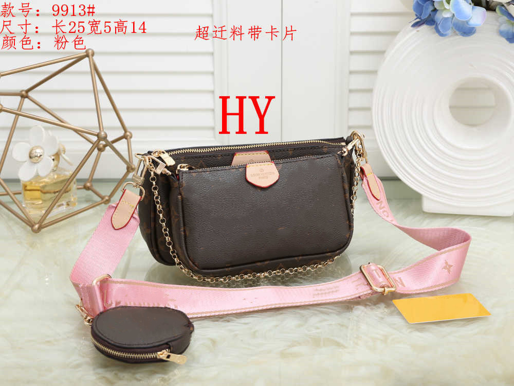 Women Bag Original Box Date code Handbag Purse clutch shoulder messenger bag cross body multi pochette, Old flower-pink
Women Bag Original Box Date code Handbag Purse clutch shoulder messenger bag cross body multi pochette, Old flower-pink