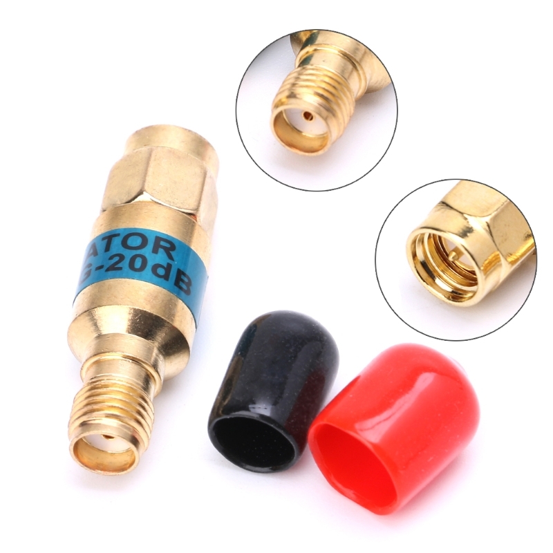 Golden Weaker SMA-JK Man-woman Rf Coaxiale Weaker 2W 0-6 Ghz 30db 40JA