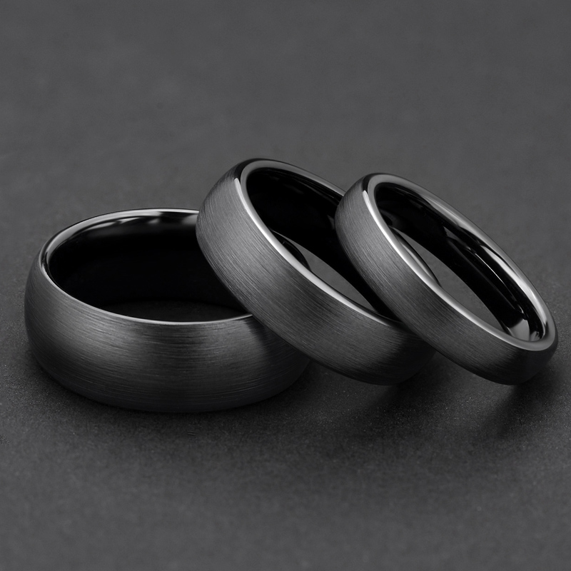 Eamti Ceramic Brushed Black Ring For Men Women 4mm 6mm 8mm Wide Male Wedding Ring Matte anillos mujer Plus Size 4 to Size 14, Silver
Eamti Ceramic Brushed Black Ring For Men Women 4mm 6mm 8mm Wide Male Wedding Ring Matte anillos mujer Plus Size 4 to Size 14, Silver