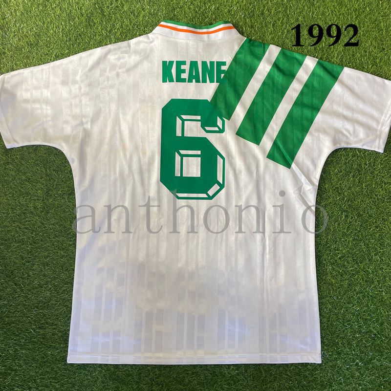 Top 1992 AWAY Irelandde Retro soccer jerseys Irish MCGRATH KEANE 6 Kilbane 18 football shirt Irelands national Team 92 futbol Jersey green kit size -XXL thailand 1998, 1992 away custom
Top 1992 AWAY Irelandde Retro soccer jerseys Irish MCGRATH KEANE 6 Kilbane 18 football shirt Irelands national Team 92 futbol Jersey green kit size -XXL thailand 1998, 1992 away custom