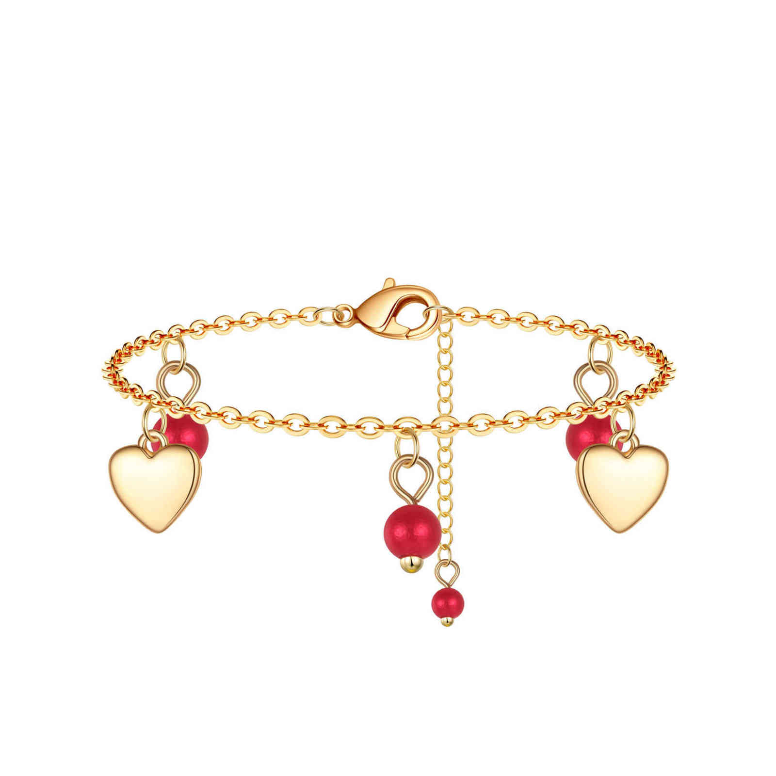 Bracelets for Women Korean Beads Kpop Love Pendant Peach Heart Female Zircon Jewelry
Bracelets for Women Korean Beads Kpop Love Pendant Peach Heart Female Zircon Jewelry