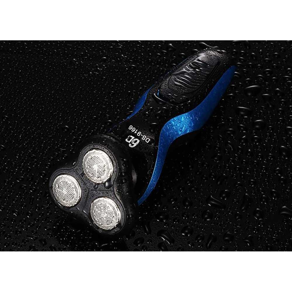 Electric Shavers Shaving Machine 4 in 1 Beard Razors 4D 3 Blades Nose Hair Trimmer Clipper Rechargeable for Men's Face USB Sex P0824