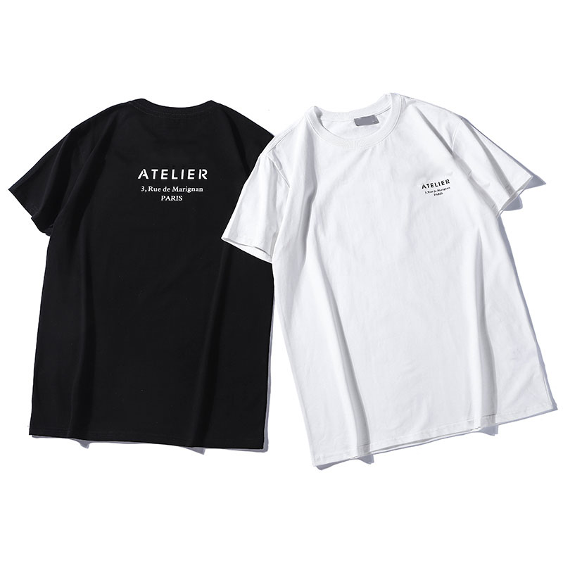 2022 Fashion Short Sleeve Tshirt Letter Print Women Men T Shirt Summer Tops Casual Oversized T-Shirt, White
2022 Fashion Short Sleeve Tshirt Letter Print Women Men T Shirt Summer Tops Casual Oversized T-Shirt, White