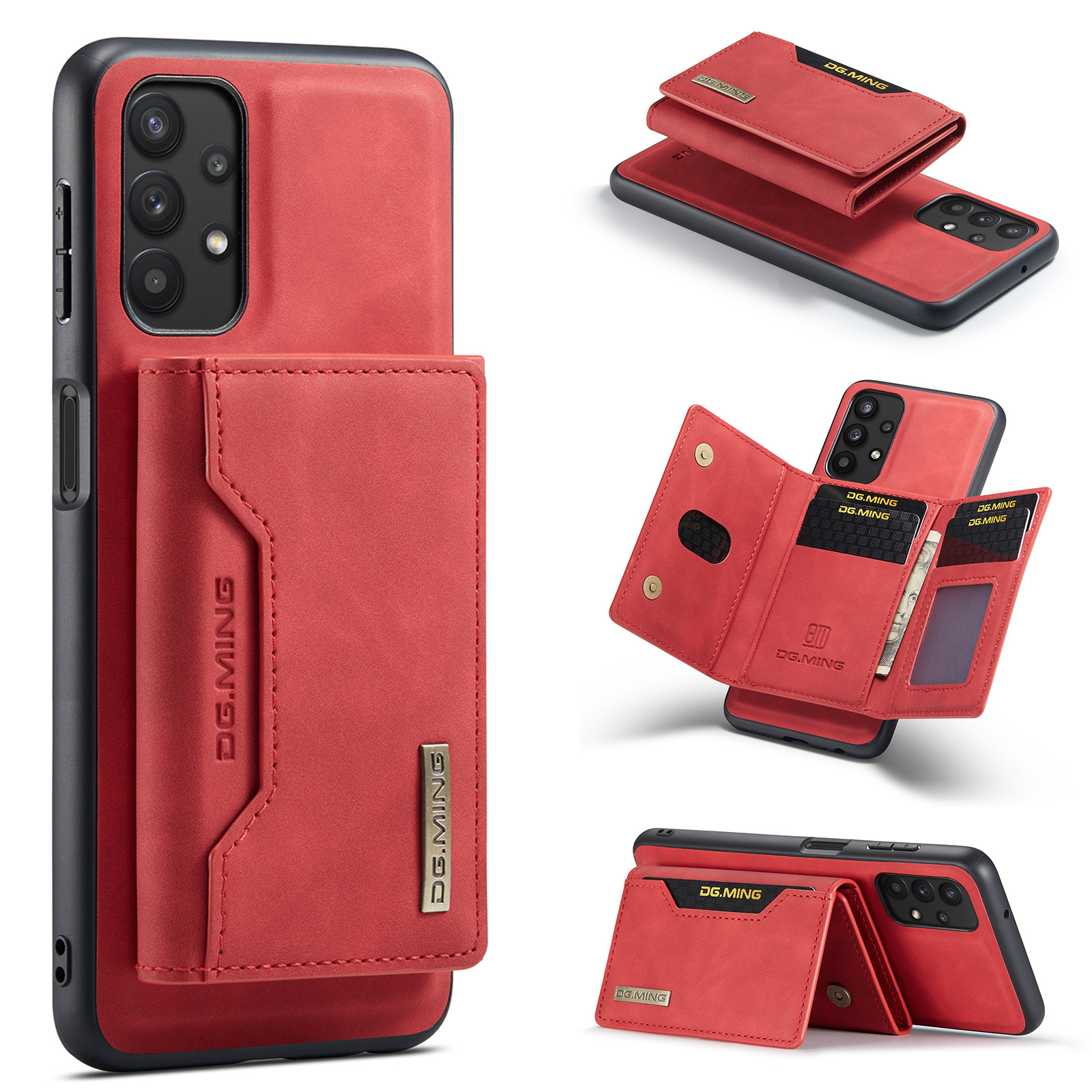 Suitable for Samsung Galaxy A32 5G multifunctional card wallet protection leather case 4G magnetic split two-in-one mobile phone case., Black
Suitable for Samsung Galaxy A32 5G multifunctional card wallet protection leather case 4G magnetic split two-in-one mobile phone case., Black
