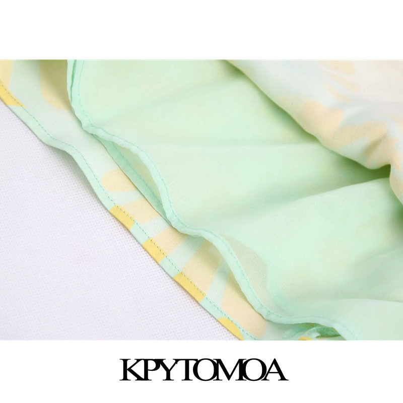 Women Chic Fashion Printed Halter Neck Mini Dress Backless Zipper Thin Straps Lining Female Dresses Mujer 210420