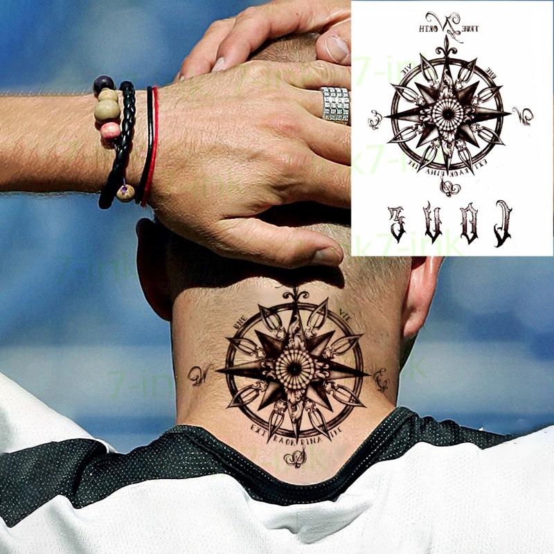 Temporary Tattoos Waterproof Tattoo Sticker Star Compass Roman Numerals On Back Of Hand Tatto Flash Tatoo Fake For Women Men
Temporary Tattoos Waterproof Tattoo Sticker Star Compass Roman Numerals On Back Of Hand Tatto Flash Tatoo Fake For Women Men