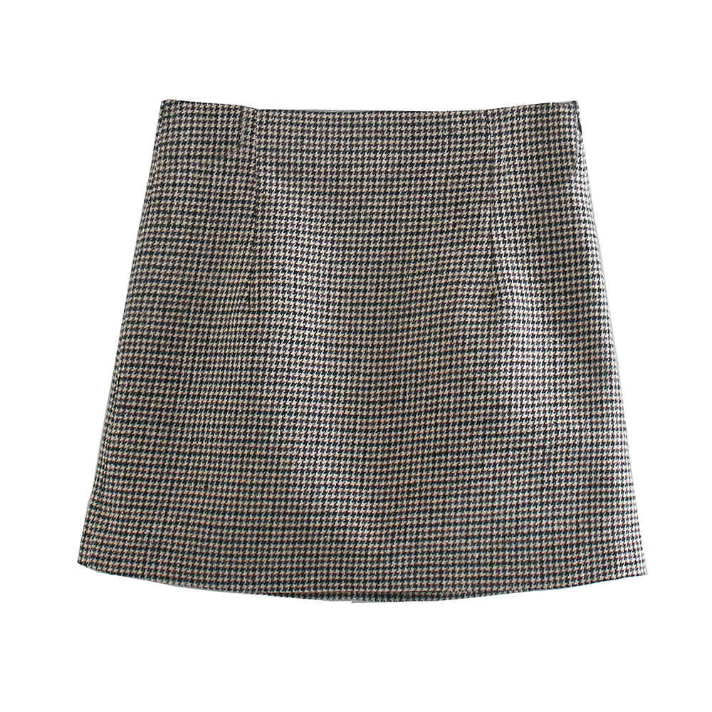 Women Fashion Office Wear Check Mini Skirt Vintage High Waist Side Zipper Female Skirts Mujer 210520, Multi
Women Fashion Office Wear Check Mini Skirt Vintage High Waist Side Zipper Female Skirts Mujer 210520, Multi