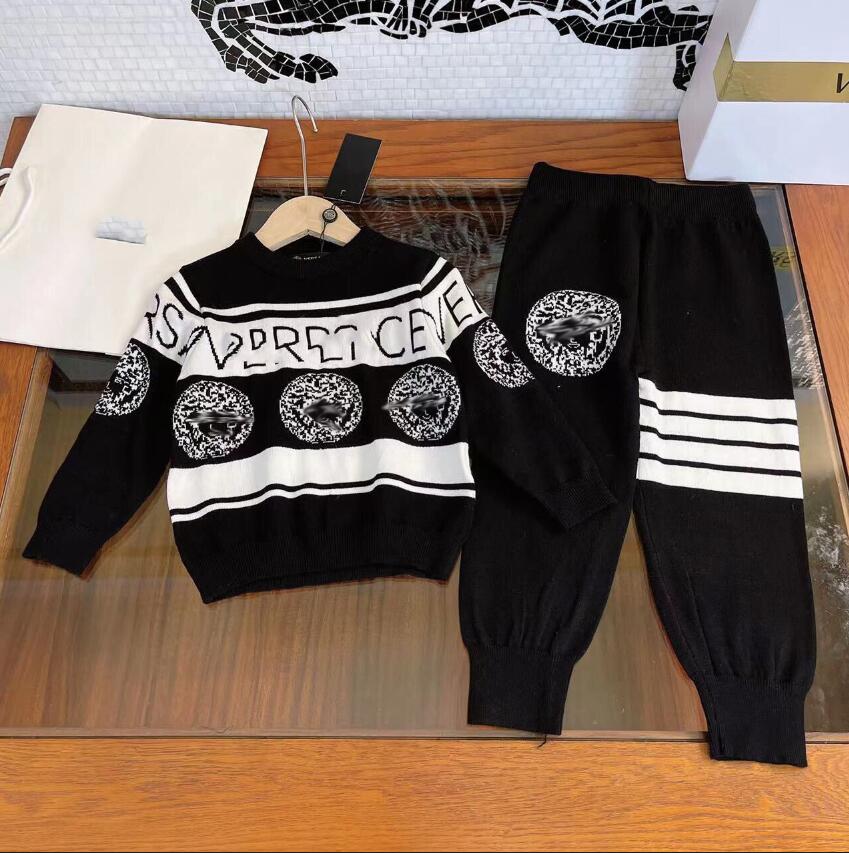 Autumn Winter Boys Clothing Sets Tracksuits Kids Knitted Sportswear Children Sweaters Outfits Boy Letters Printed Suit Two-Piece Set, White
Autumn Winter Boys Clothing Sets Tracksuits Kids Knitted Sportswear Children Sweaters Outfits Boy Letters Printed Suit Two-Piece Set, White