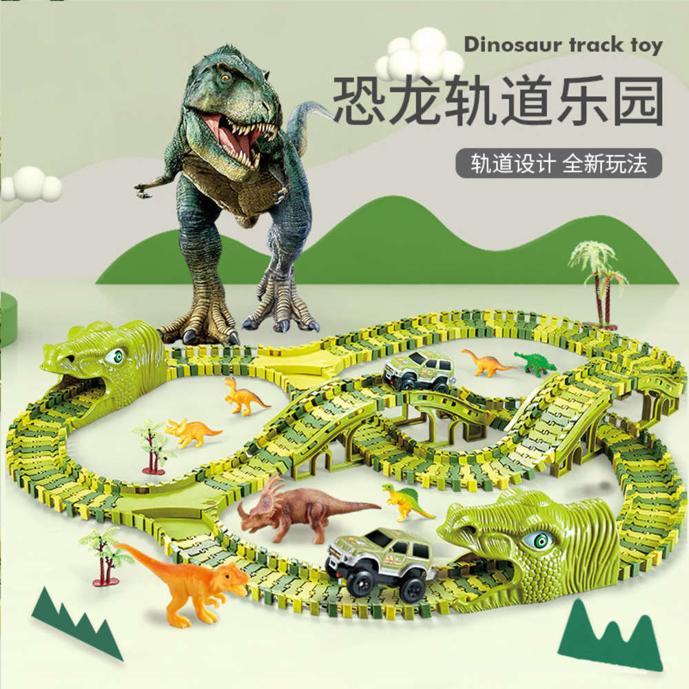 Electric/RC Car dinosaur electric car track paradise fun roller coaster cave variety DIY splicing toys
Electric/RC Car dinosaur electric car track paradise fun roller coaster cave variety DIY splicing toys