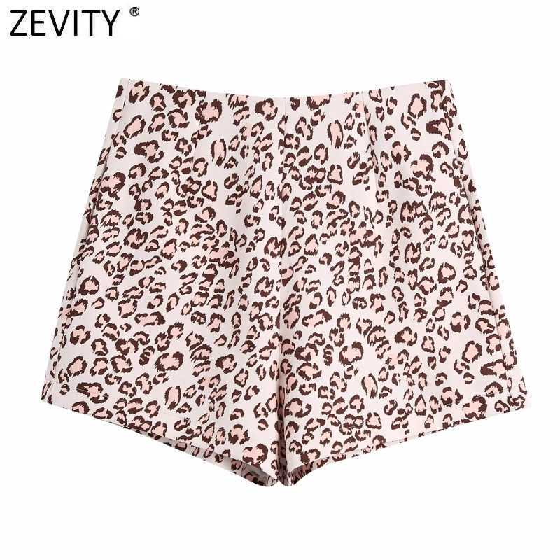 Zevity Women Fashion Leopard Print Business Shorts Ladies Streetwear Chic Back Zipper Casual Slim Pantalone Cortos P988 210603, As pic p988bb
Zevity Women Fashion Leopard Print Business Shorts Ladies Streetwear Chic Back Zipper Casual Slim Pantalone Cortos P988 210603, As pic p988bb