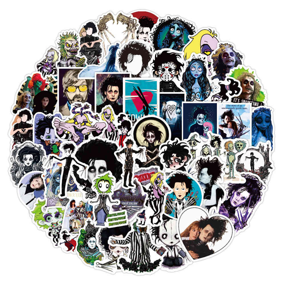 50 Scissors Hand Edward Cartoon Graffiti Stickers Car Refrigerator Motorcycle Mobile Phone Trunk Guitar, Scissors hand edward 50pcs
50 Scissors Hand Edward Cartoon Graffiti Stickers Car Refrigerator Motorcycle Mobile Phone Trunk Guitar, Scissors hand edward 50pcs