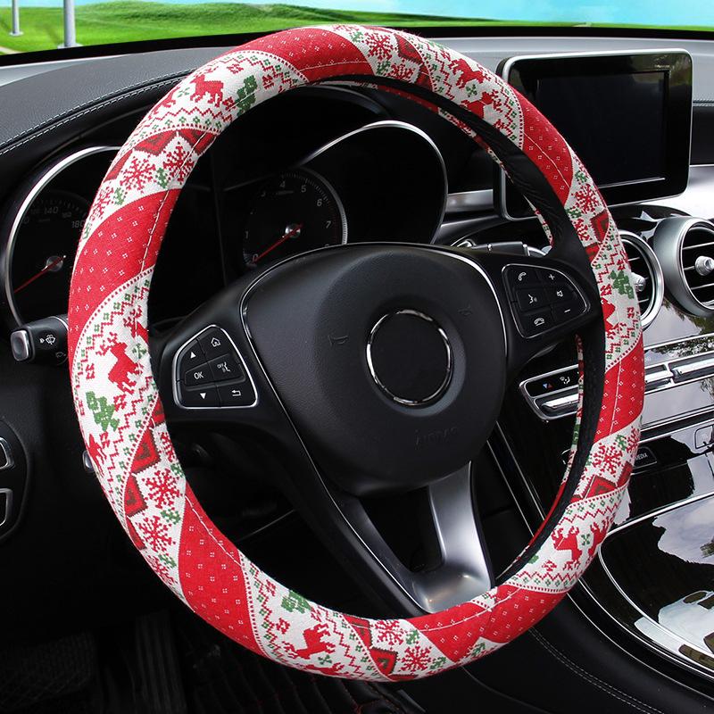 Steering Wheel Covers Universal Car Cover Summer Flax Auto Steering-Wheel Car-styling Suitable Accessories
Steering Wheel Covers Universal Car Cover Summer Flax Auto Steering-Wheel Car-styling Suitable Accessories