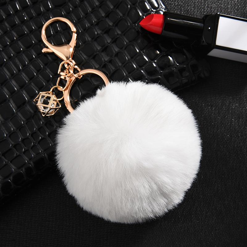 Keychains Fashion Pompons Fluffy Artificial Fur Ball Key Chain For Car Bag Ring Holder Jewelry Acessory EH345
Keychains Fashion Pompons Fluffy Artificial Fur Ball Key Chain For Car Bag Ring Holder Jewelry Acessory EH345