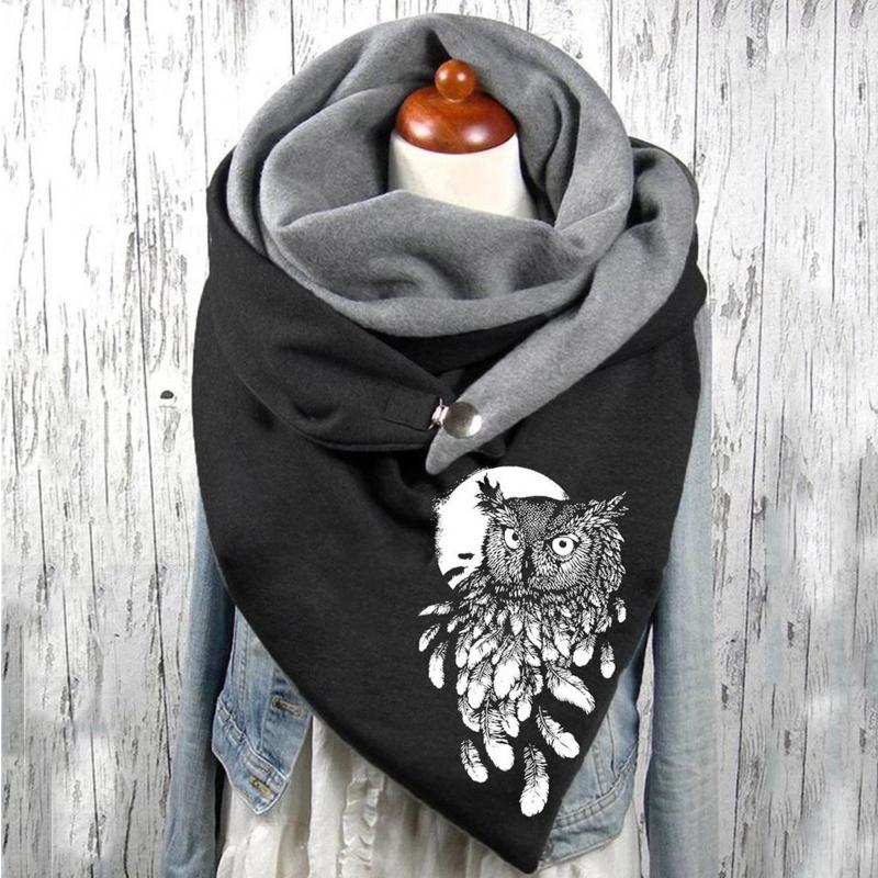 Scarves Vintage Autumn Winter Fashion Women Printing Button Soft Wrap Casual Warm Shawls Luxury Hijab Bufanda
Scarves Vintage Autumn Winter Fashion Women Printing Button Soft Wrap Casual Warm Shawls Luxury Hijab Bufanda