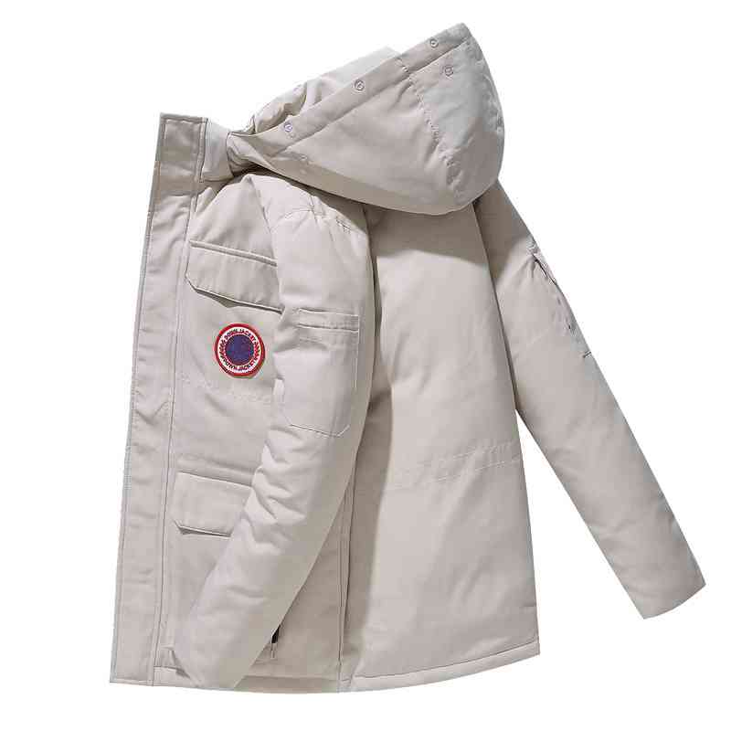 Fashion Men's Down Jacket Men's Couple Women's Stand Collar Canadian Goode Map Table Thickened Warm Live Goose In Winter M-3XL
Fashion Men's Down Jacket Men's Couple Women's Stand Collar Canadian Goode Map Table Thickened Warm Live Goose In Winter M-3XL