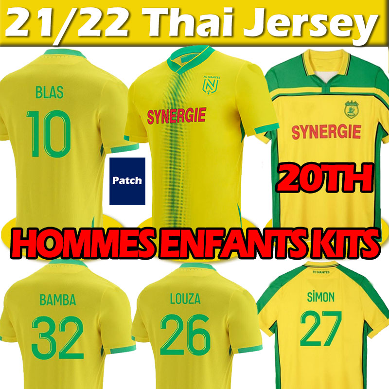 2021 2022 Maillots FC Nantes Etoile soccer jerseys 2000-01 Champions 21/22 Re-Edition GIROTTO COULIBALY BLAS KOLO MUANI SIMON football shirt men kids maillot de foot, 20 21 away
2021 2022 Maillots FC Nantes Etoile soccer jerseys 2000-01 Champions 21/22 Re-Edition GIROTTO COULIBALY BLAS KOLO MUANI SIMON football shirt men kids maillot de foot, 20 21 away