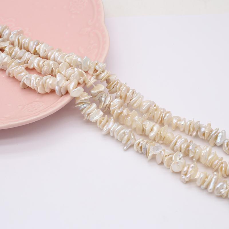 Other 10-11MM Natural Freshwater Layered Pearls Irregular Shape Real For DIY Charm Bracelet Necklace Jewelry Making Strand 36cm
Other 10-11MM Natural Freshwater Layered Pearls Irregular Shape Real For DIY Charm Bracelet Necklace Jewelry Making Strand 36cm