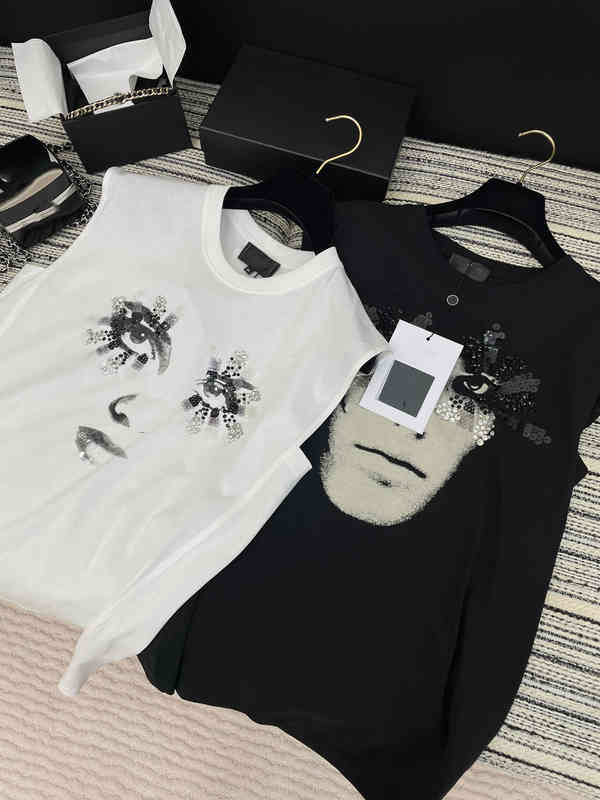 fashion women t shirts tops sleeveless vest high quality cchen designer cotton t-shirt hot diamond print female slim polo tees tshirt logo sports vest Apparel, White
fashion women t shirts tops sleeveless vest high quality cchen designer cotton t-shirt hot diamond print female slim polo tees tshirt logo sports vest Apparel, White