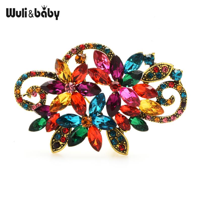 Pins, Brooches Wuli&baby 4-color Crystal Flower For Women Weddings Party Office Brooch Pins Gifts, Gray
Pins, Brooches Wuli&baby 4-color Crystal Flower For Women Weddings Party Office Brooch Pins Gifts, Gray