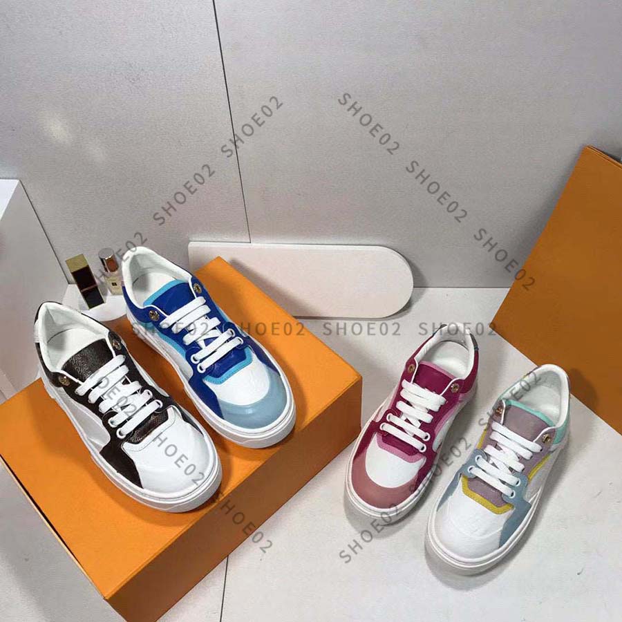 Fashion Woman shoes High Quality real leather Handmade Multi color Gradient Technical sneakers Womans famous shoe Trainers shoe02 03, #15
Fashion Woman shoes High Quality real leather Handmade Multi color Gradient Technical sneakers Womans famous shoe Trainers shoe02 03, #15