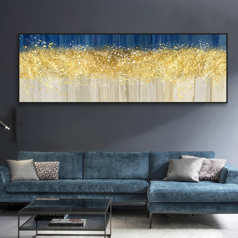 Large Abstract Oil Painting Art Print Posters Canvas Wall Art Living Room Decoration Pictures Modern Abstract Paintings