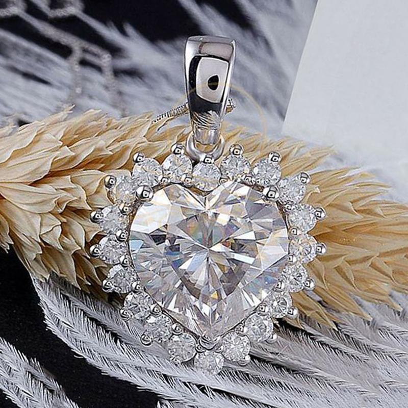Pendant Necklaces Huitan Trendy Heart Love Cubic Zirconia Necklace For Women Bling Fashion Accessories Valentines Gifts
Pendant Necklaces Huitan Trendy Heart Love Cubic Zirconia Necklace For Women Bling Fashion Accessories Valentines Gifts