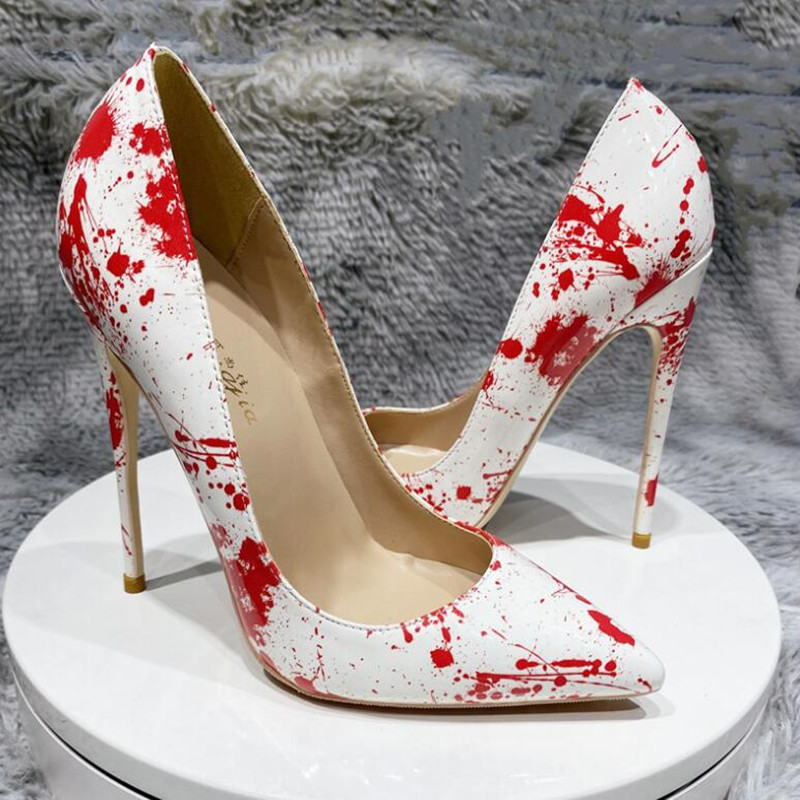 Top quality Womens Red Bottoms High Heel shoes plus size euro34 to 45 Stiletto heels 8cm 10cm 12cm Pumps Pointed Toes white graffiti Rubber, Black
Top quality Womens Red Bottoms High Heel shoes plus size euro34 to 45 Stiletto heels 8cm 10cm 12cm Pumps Pointed Toes white graffiti Rubber, Black